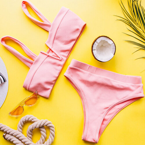 ست لباس زیر ورزشی صورتی زنانه اسپورت